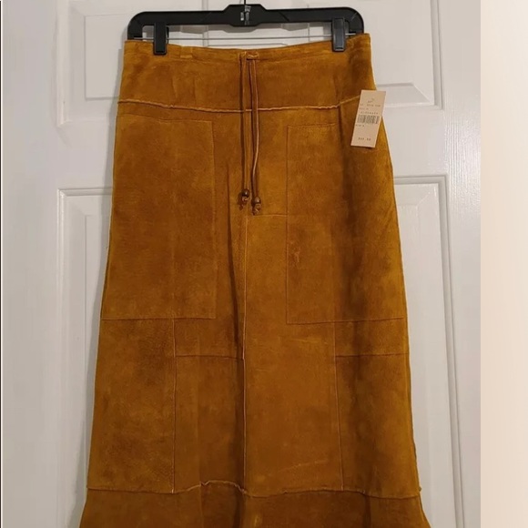 Vintage 70’s Style WILSONs Suede Skirt & Vest Set NWT EXCELLENT Condition US M - Picture 2 of 11